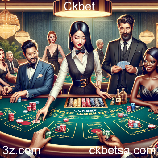 Experiência Imersiva com Jogos Ao Vivo no Ckbet